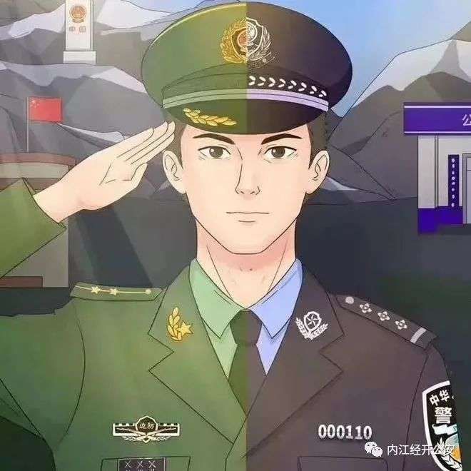 八一建軍節退伍不褪色奉獻公安藍