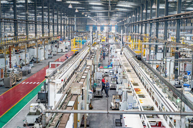 内江金鸿曲轴生产线